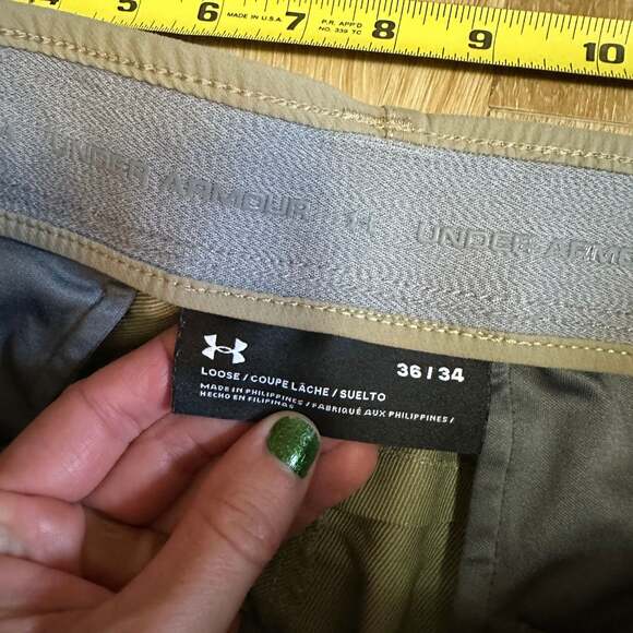 Under Armour Men's Match Play Tapered Leg Golf Pants - Picture 3 of 7